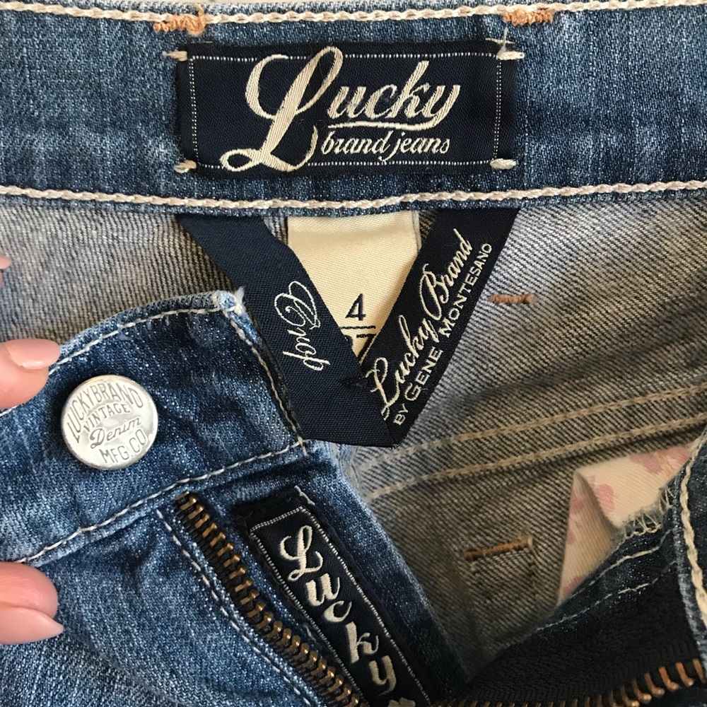 LUCKY BRAND Ryder Crop Jeans - Picture 2 of 8